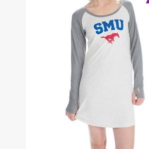 SMU Mustangs Reglan Sleep shirt- Women's XS